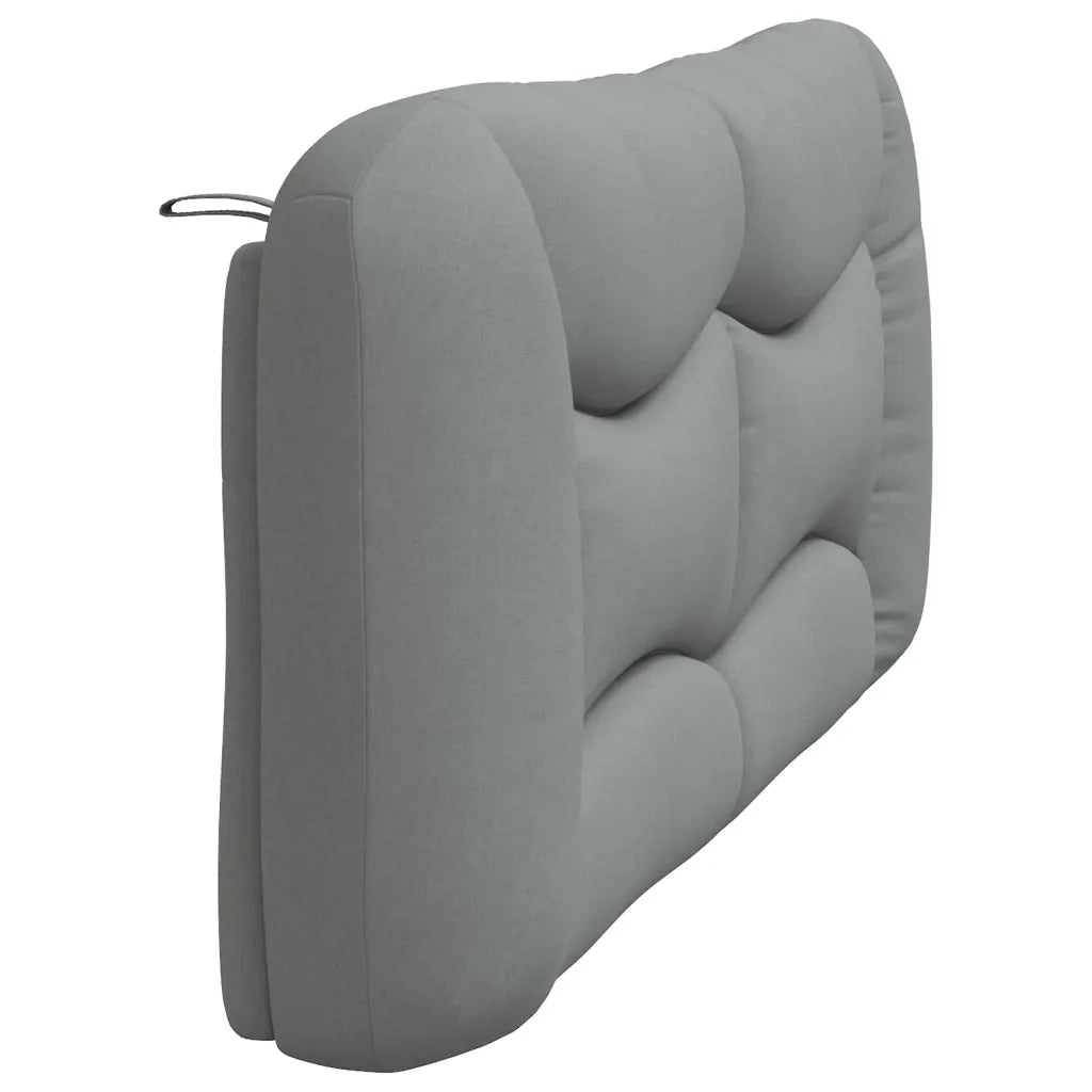Cuscino Testiera Hvar Grigio Chiaro 180 cm in Tessuto CFW8263376