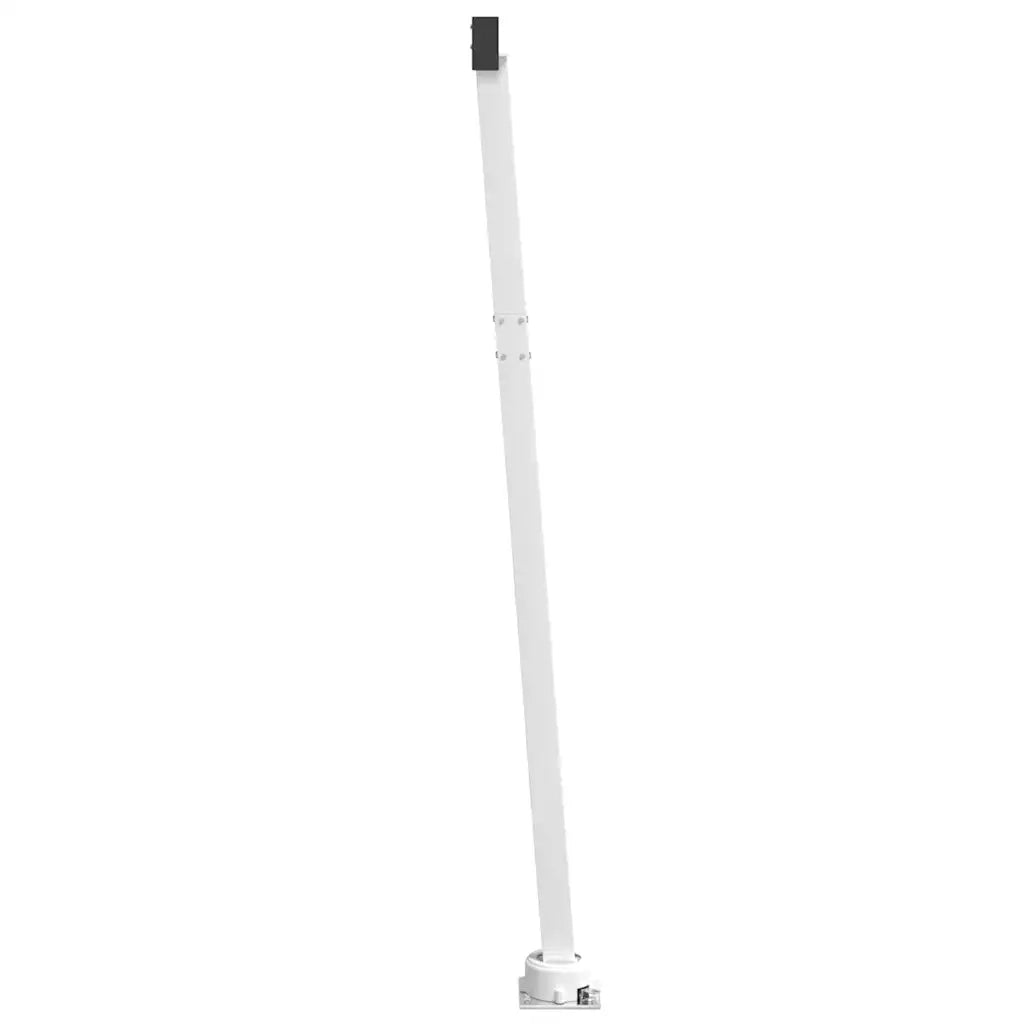 Set Pali per Tenda da Sole Bianco 600x245 cm Ferro 315092