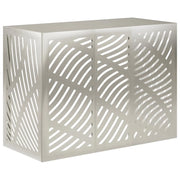 Copertura per condizionatore d'aria Argento 110 x 50 x 80 cm 8014112