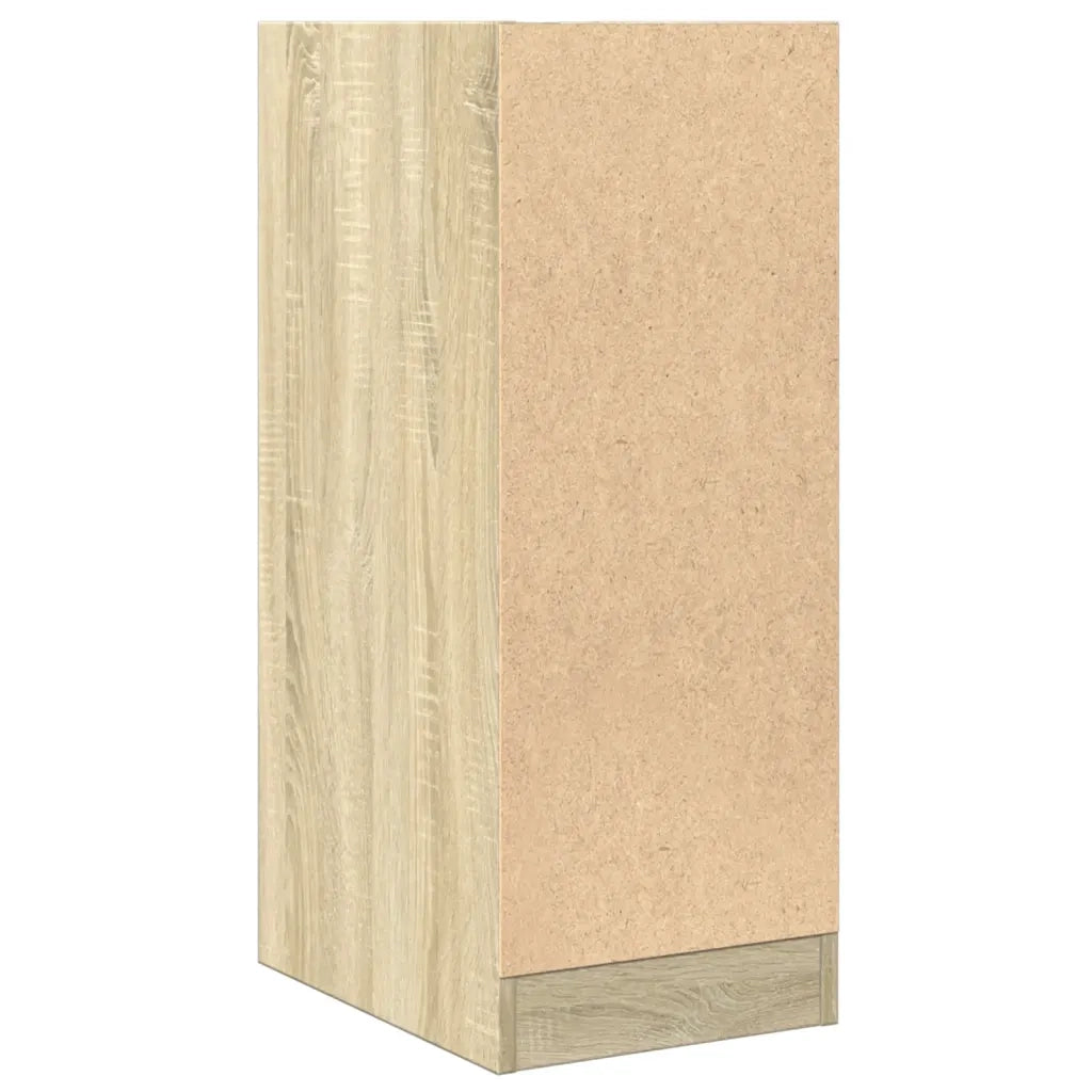 Mobiletto da farmacia multifunzionale contenitore 30 x 41 x 77 cm design classico legno di rovere Sonoma ingegnerizzato 02_0050603