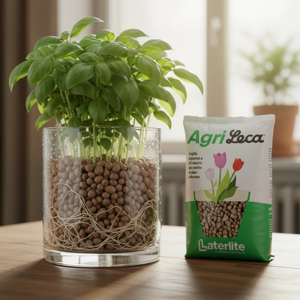 Argilla espansa agrileca per giardini pensili e ortoflorovivaismo 50 l
