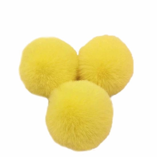 Pomponi in Pluche 10 pezzi 6 cm - Decorazioni per Hanger - DIY per Knutselen - Decorazioni per Interni - Sfumose e Pluizie - Pomponi per Knutselen