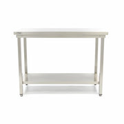 Tavolo in Acciaio Inox - 200 x 70cm - Altezza Regolabile