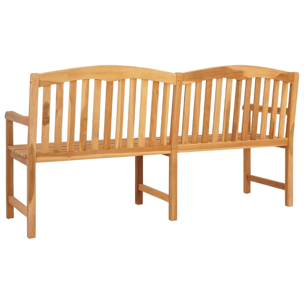 Panchina in legno intagliata a mano Naturale 150 x 60 x 90 cm