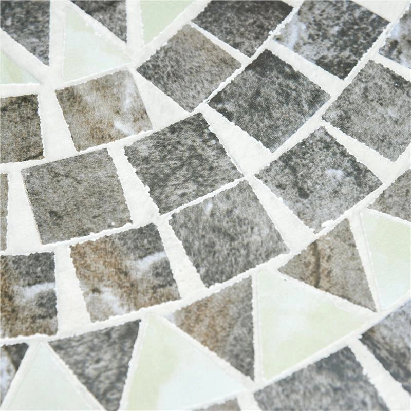 TAVOLINO DA GIARDINO IN METALLO E CERAMICA 60 X 71 CM NERO