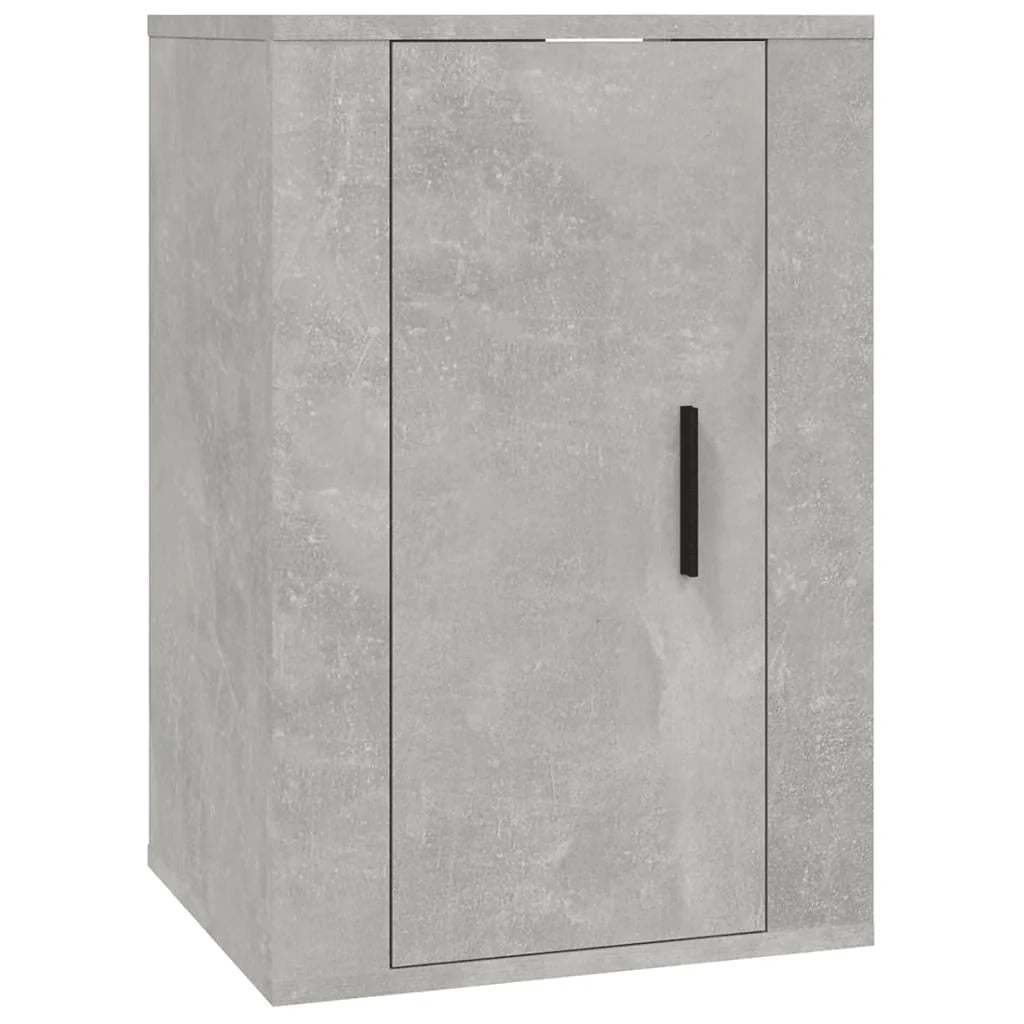 Mobile TV multimediale mensola TV credenza TV montaggio a parete adatto per sala da pranzo soggiorno camera da letto 40 x 34,5 x 60 cm grigio 02_0027772