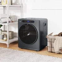 Asciugatrice, 6 Programmi, 40-60℃, 4 kg Capacità, Compatta, Controllo Touch, Grigio
