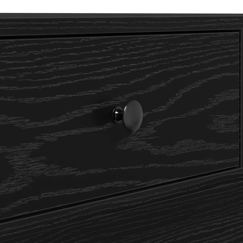 Tavolino da CaffÃ¨ Rovere nero Legno ingegnerizzato 90 x 90 x 28 cm
