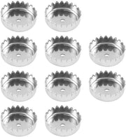 Sfere di risciacquo 10 pezzi - Magnetico - Acciaio inossidabile - Resistente alla corrosione - Fessure di scarico - Adatto per contenitori di sapone - Sapone risciacquabile