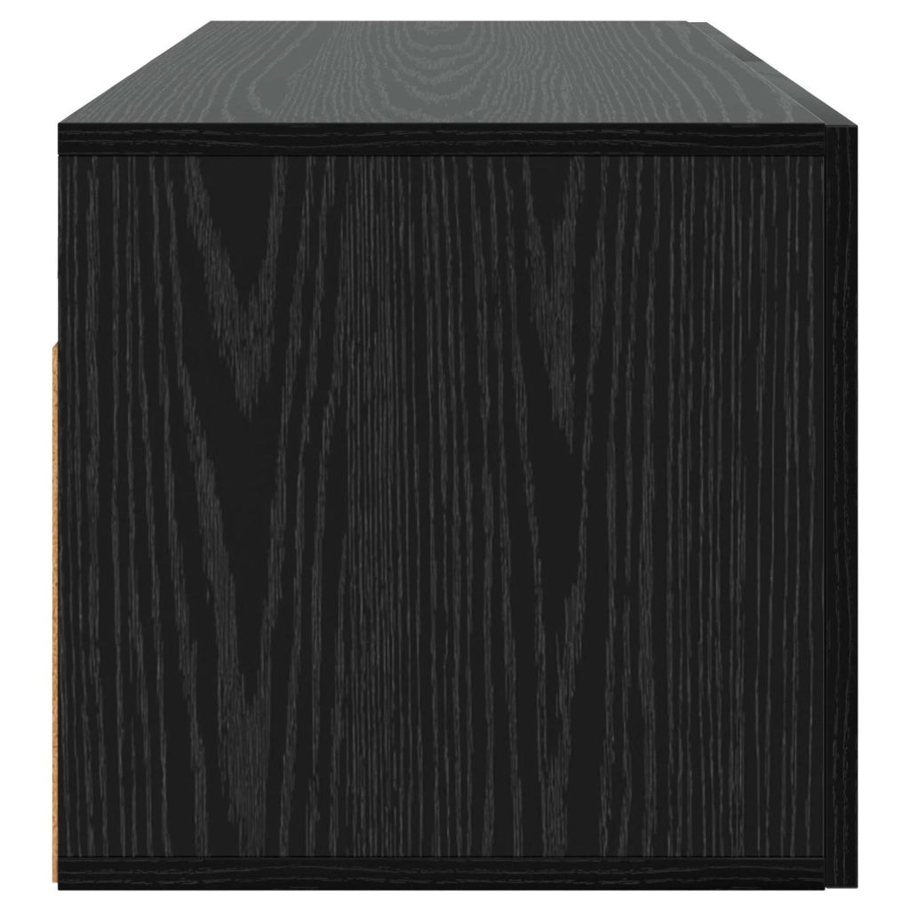 Armadietto a muro Rovere nero 100 x 36,5 x 35 cm 8009827