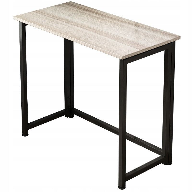 Scrivania compatta 80x40x72 cm, colore marrone, ideale per piccoli spazi.