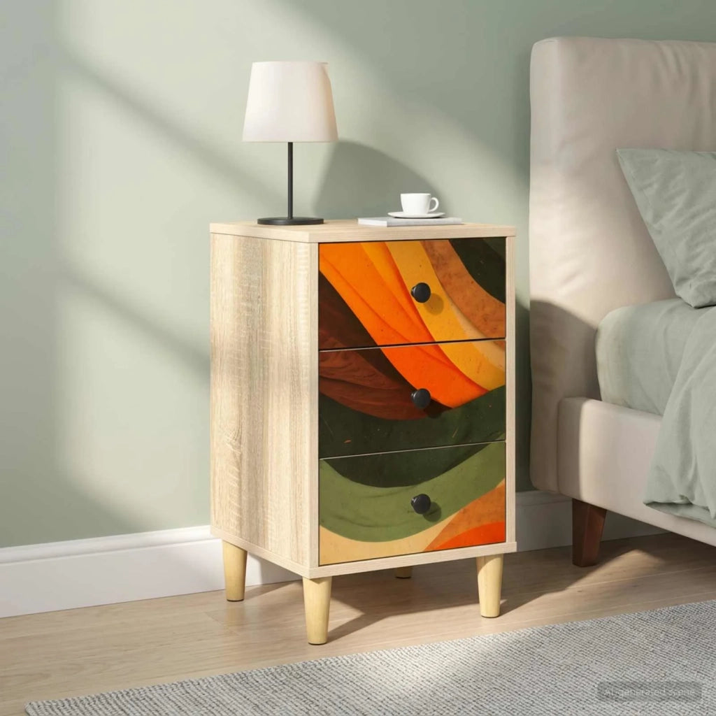 Armadio da Notte BONN 2 pz Rovere Sonoma 36 x 33 x 60 cm 8007294