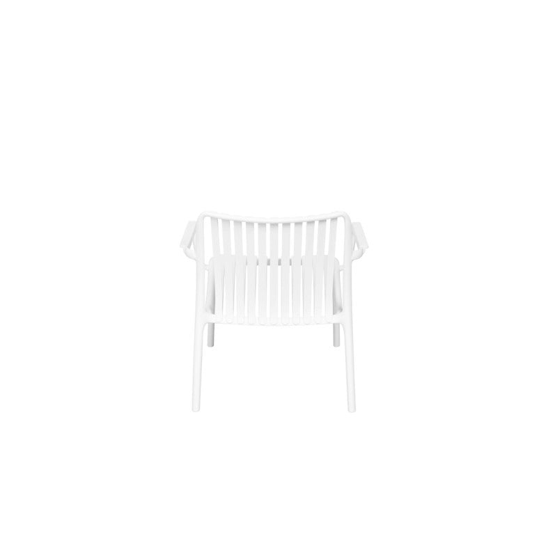 Poltrona Balcony Set Valencia Resina Bianco Moia