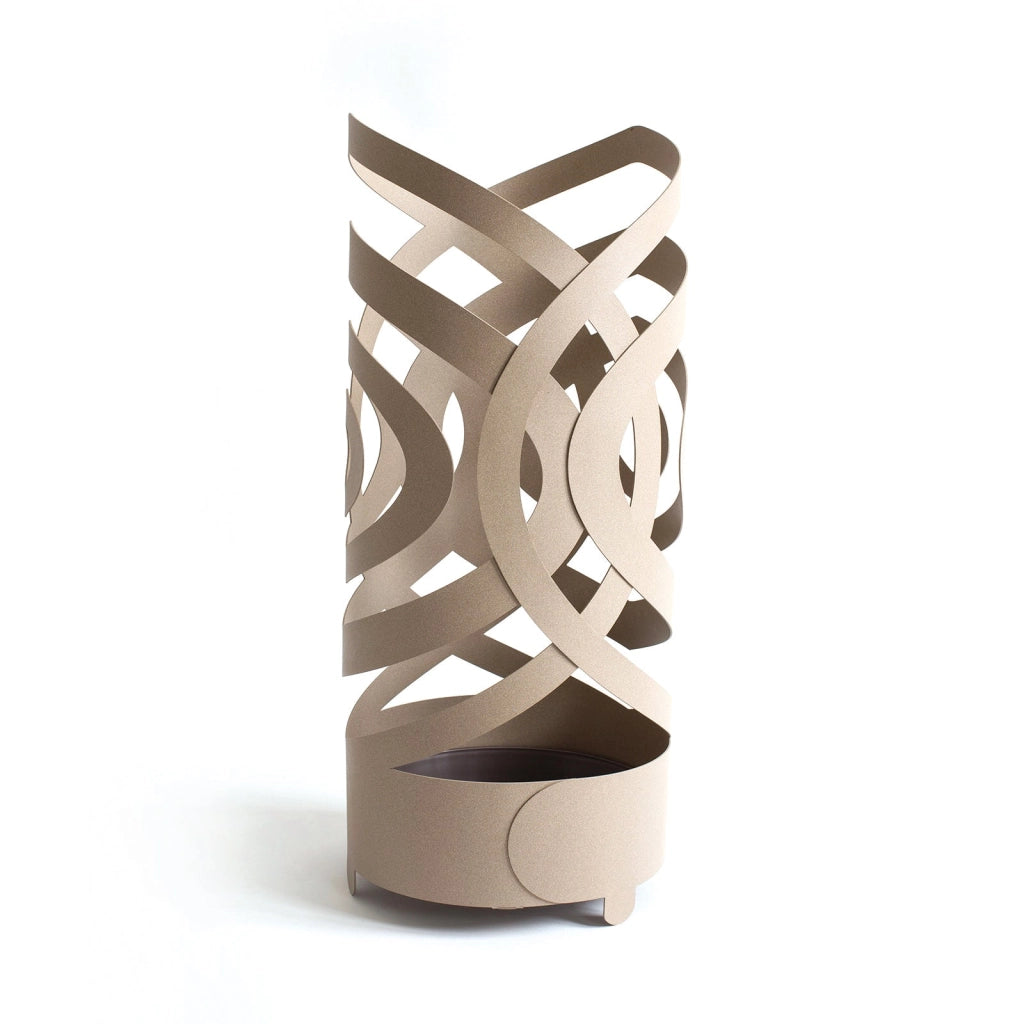 Portaombrelli moderno Optical Beige