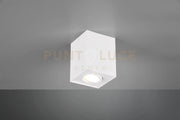 BISCUIT CUBO SPOT ORIENTABILE BIANCO L. 9,6 X 9,6CM H. 12,5CM 1 LUCE ATTACCO GU10