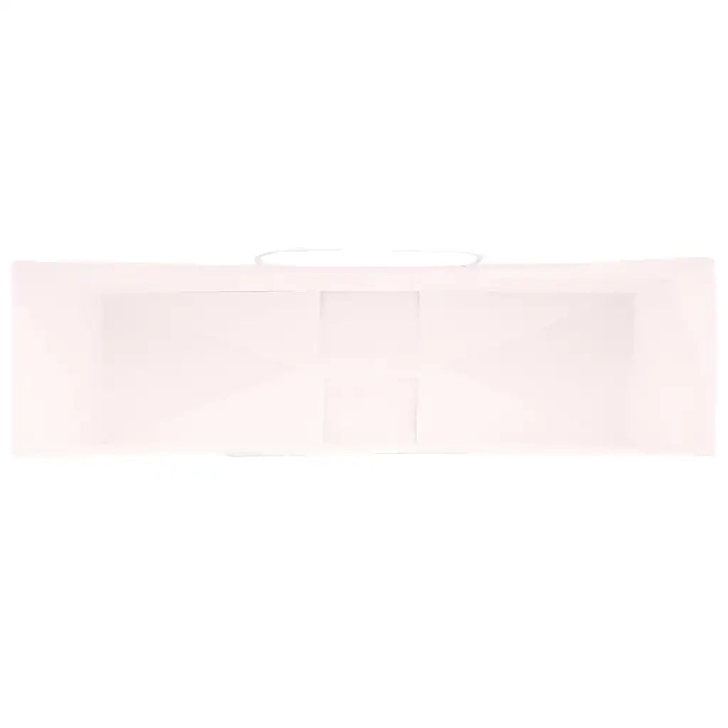 Sacchetti di Carta 250 pz con Manici Rosa 54x15x49 cm