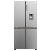 Haier Cube 83 Serie 3 HCR3818EWMM frigorifero side-by-side Libera installazione 463 L E Platino, Acciaio inox