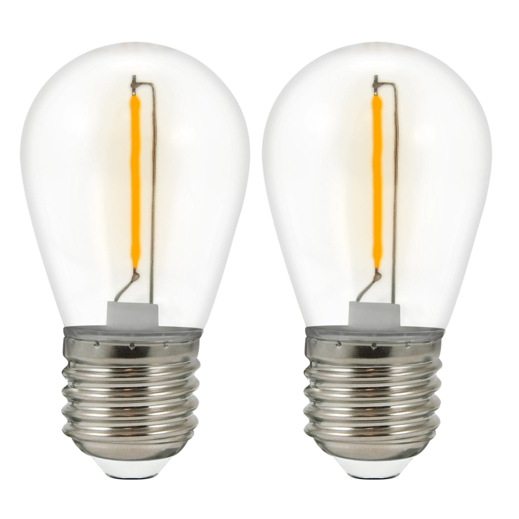 Polux 2 Lampadine LED Neon E27 36V 4000K PARTY girlanda