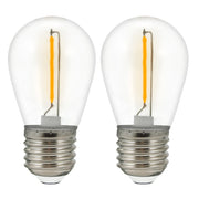 Polux 2 Lampadine LED Neon E27 36V 4000K PARTY girlanda