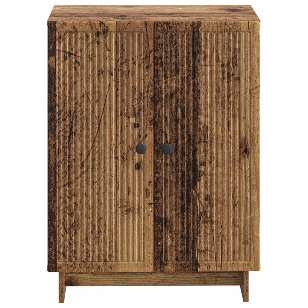 Mobiletto da Bagno EDE Legno antico 59,5 x 31 x 80 cm 895963