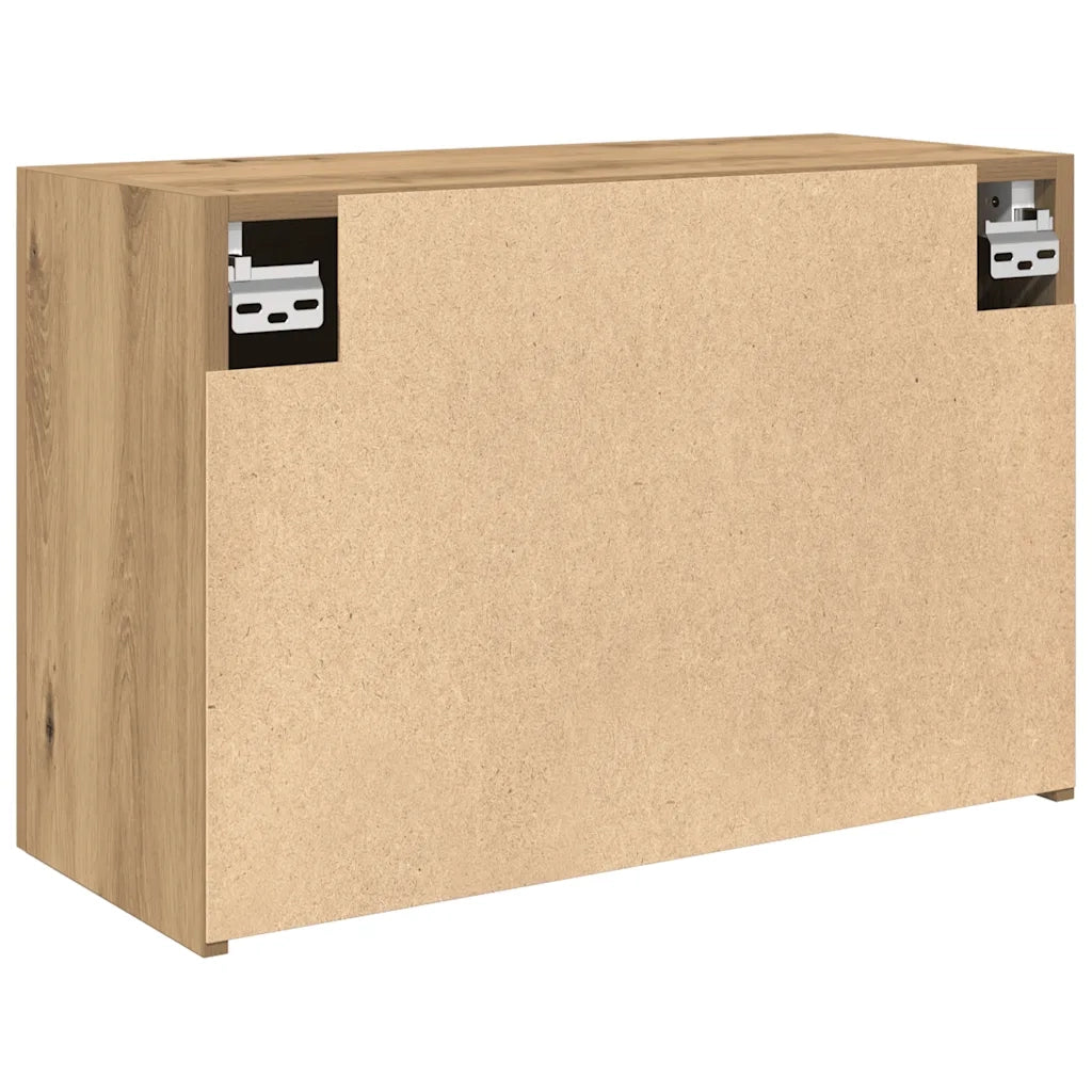 Mobiletto da Bagno Rovere Artigianale 60x25x40 cm Truciolato 860075