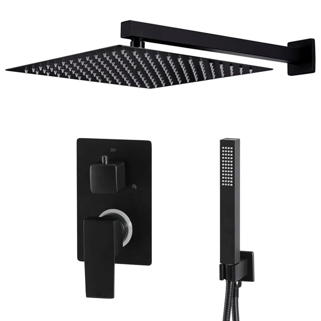 Set completo per sistema doccia con soffione doccia in acciaio inox nero 02_0003108
