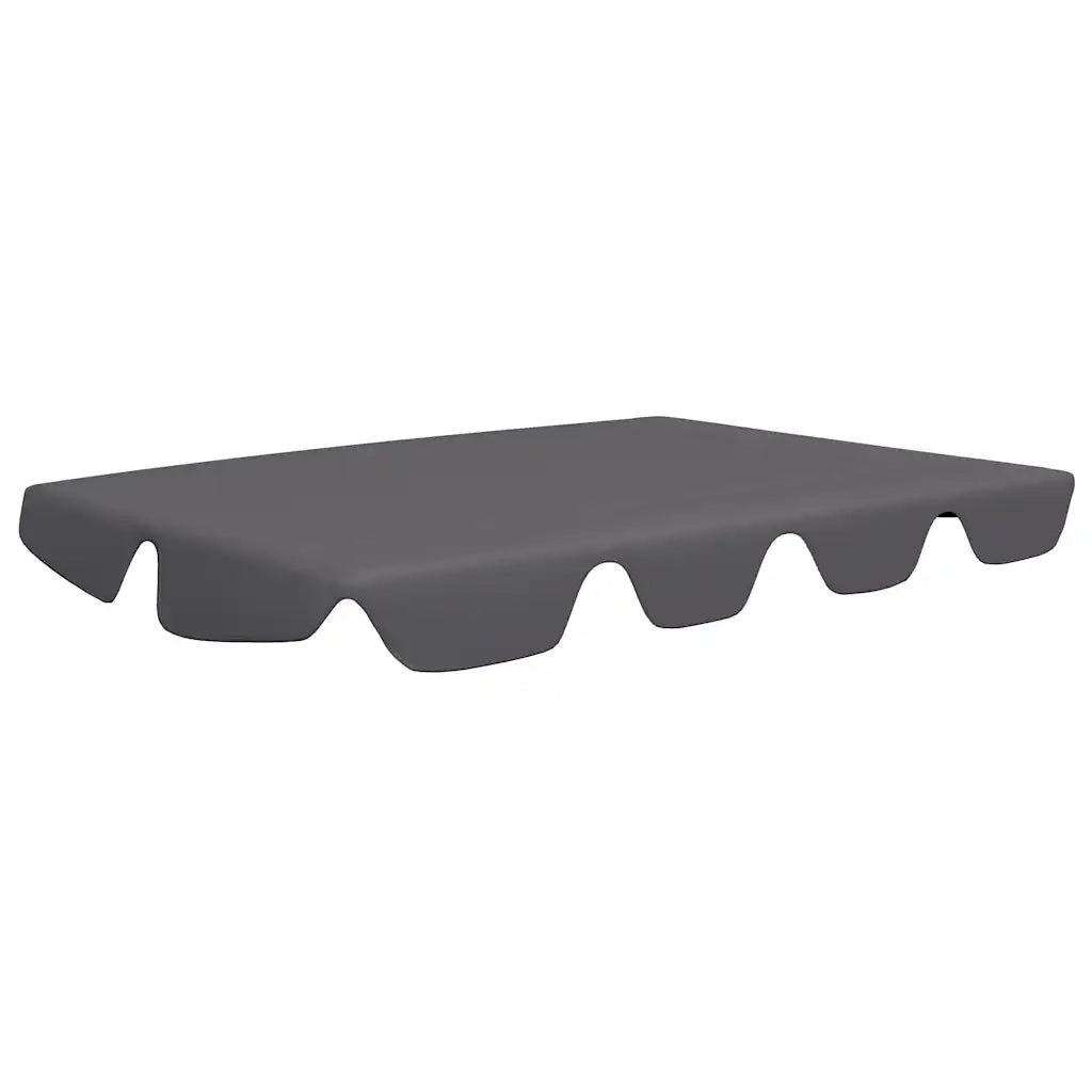 Baldacchino per Dondolo Giardino Antracite 188/168x145/110cm 312086
