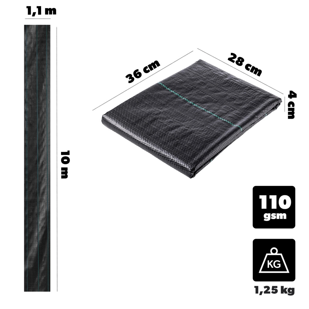 KADAX Agrotkanina 110gsm P25703 1.1 x 10m K16398