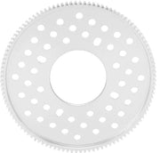Tandwiel 108-tands - 32 mm Middengat - 3 mm Einddikte - Schokbestendig - Lichtgewicht - Verwerkt tot 3 mm Einddikte - Aluminium