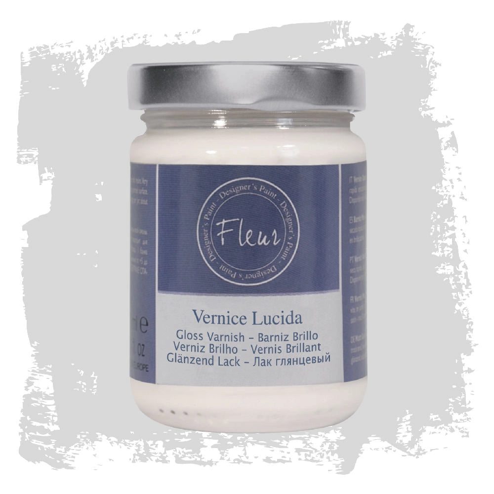 Vernice di Finitura Fleur Protezione Finale Trasparente Opaca Lucida Satinata Finitura: Lucida, Formato: 130 ml
