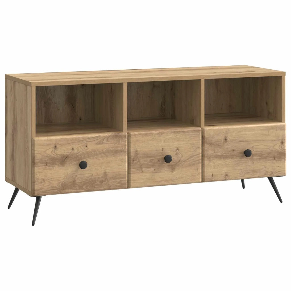 Mobile TV con cassetto Rovere Artigianale 102 x 34,5 x 50 cm 895604