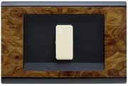 Placca Click 1F Radica 2581/RA
