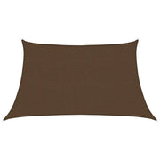 Vela Parasole | Telo Ombra | Vela da ombra 160 g/m2 Marrone 3/4x2 m in HDPE