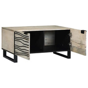 Tavolino da salotto | Tavolino da caff¨¨ | Tavolino da Soggiorno Bianco 80 x 50 x 40 cm Legno ingegnerizzato
