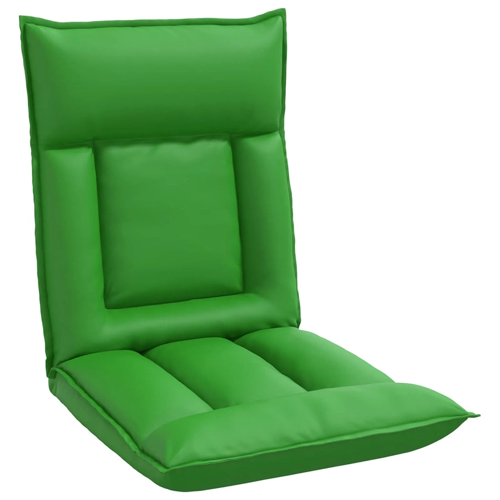 Sedia da Pavimento Grigio 55 x 61 x 70 cm Pelle Sintetica 42028184