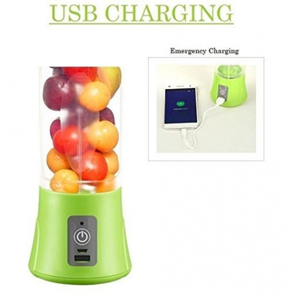Trade Shop - Spremiagrumi Elettrico Portatile Usb Borraccia Frullatore Powerbank Batteria -