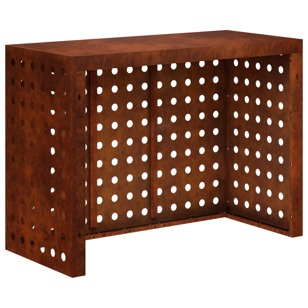 Copertura per condizionatore d'aria Ruggine 110 x 50 x 80 cm 8014142