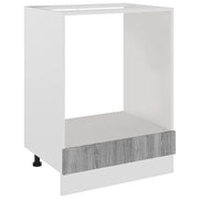 Pensile da cucina | Mobile da Forno ¡°Riga¡± Grigio Sonoma 60x46x81,5 cm