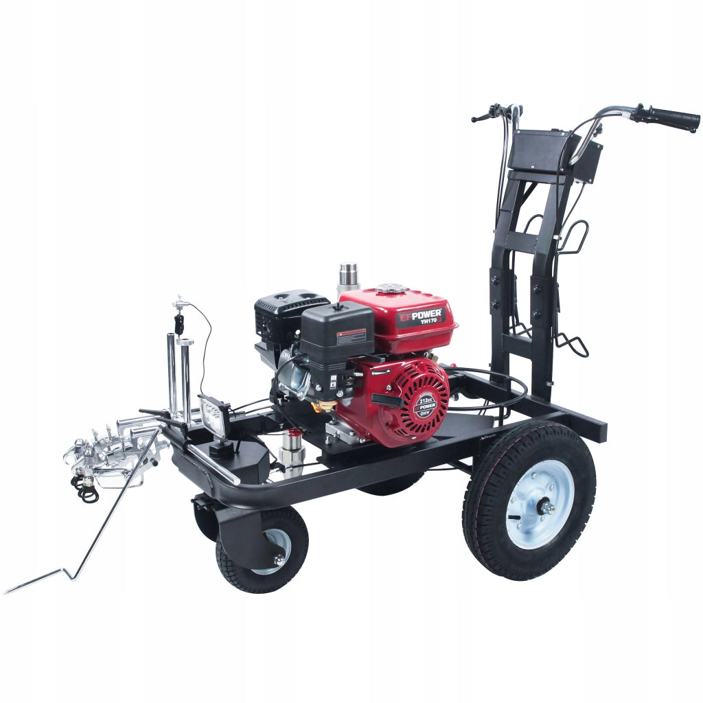 Traccialinee Stradale Zenthril PowerXcellence Atlas Q – Motore a Benzina 7P | 23 MPa | 6 L/min | 2 Pistole