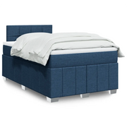 Giroletto a Molle con Materasso Blu 120x190 cm in Tessuto 3287013