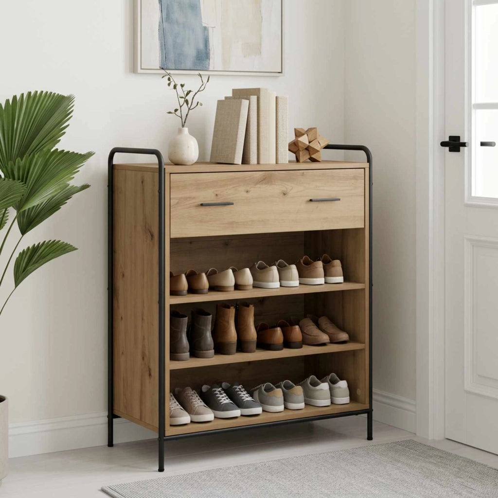Mobile per scarpe 76 x 36,5 x 93 cm Legno ingegnerizzato 8013997