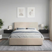 Mobiletto da notte a muro 2 pcs Nero 49 x 34,5 x 20 cm 899298