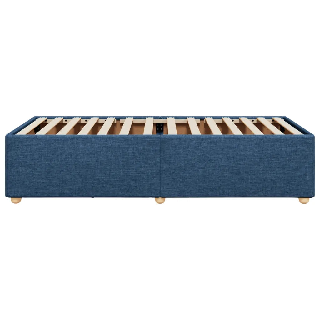 Giroletto senza Materasso Blu 80x200 cm in Tessuto 3284693