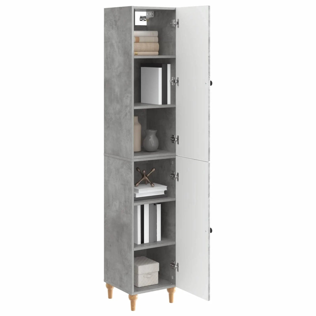 Set di armadi 2 pcs Grigio Cemento Legno ingegnerizzato 3416451
