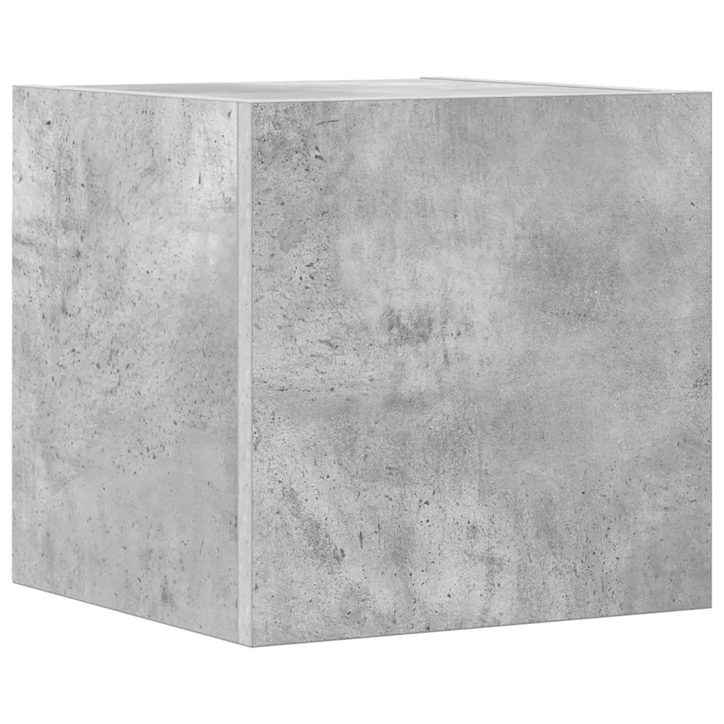 Set di Mobili Porta TV 4 pz Grigio Cemento in Legno Multistrato 3114649