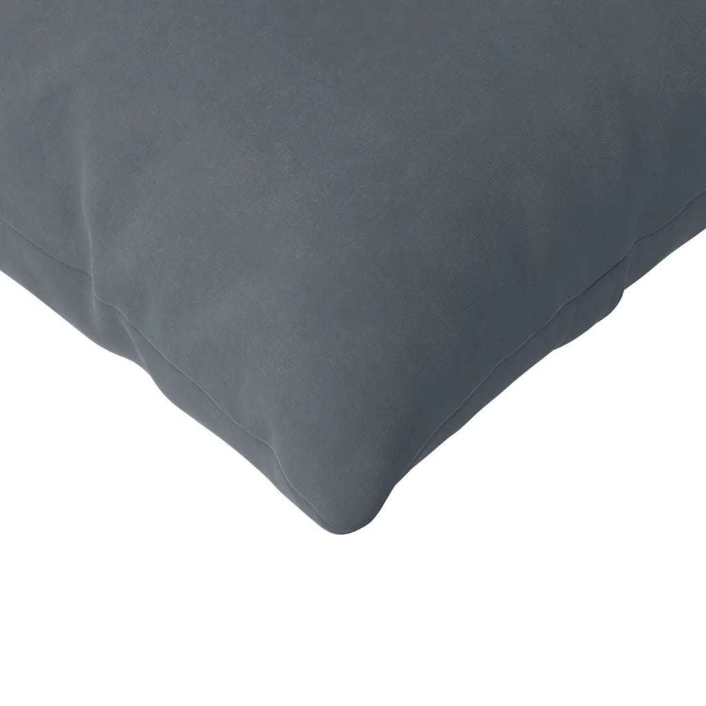 Cuscini da Divano 2 pcs Grigio scuro 120 x 40 cm
