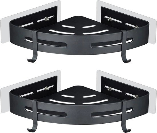 Sgabuzzino angolare per cucina bagno, mensola per spezie, 4,5 x 22,5 x 22,5 cm