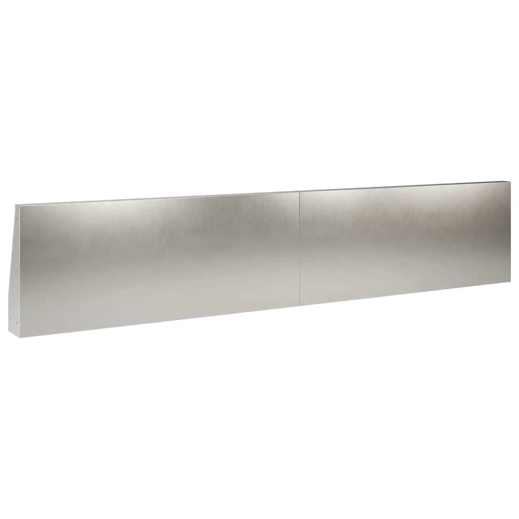 Muro di contenimento 4 pz 100 x 12 x 30 cm Acciaio Inox Argento 3449034