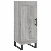 Credenza | Madia | Buffet da pranzo | Armadio da pranzo Grigio Sonoma 34,5x34x90 cm in Legno Multistrato