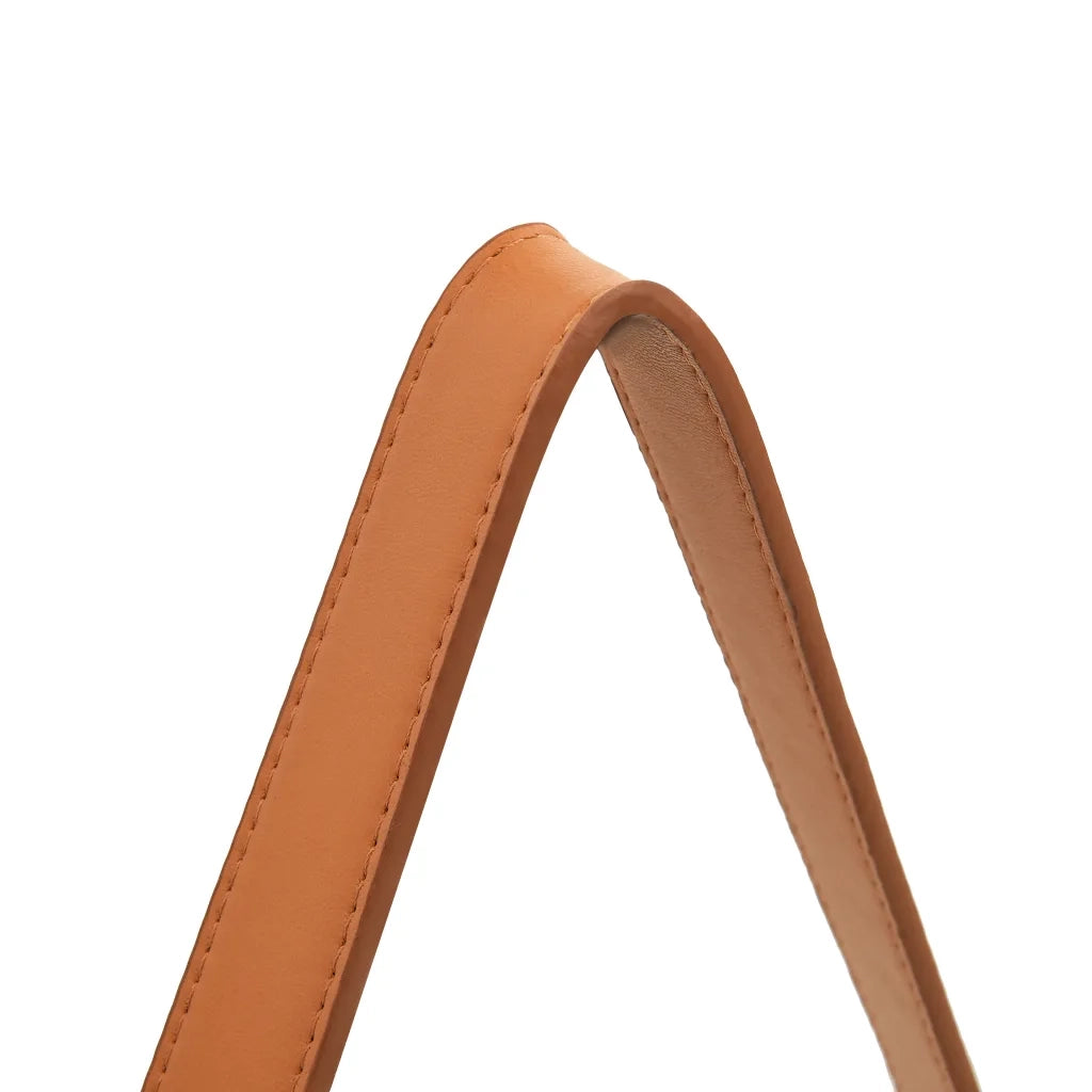 Specchio da Parete con Cinghia 40 cm Argento 320362